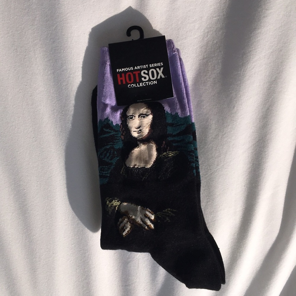 NWT Mona Lisa crew socks